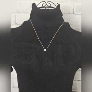 PAVOI 14K Gold Plated CZ Crystal Solitaire 1.5 Carat